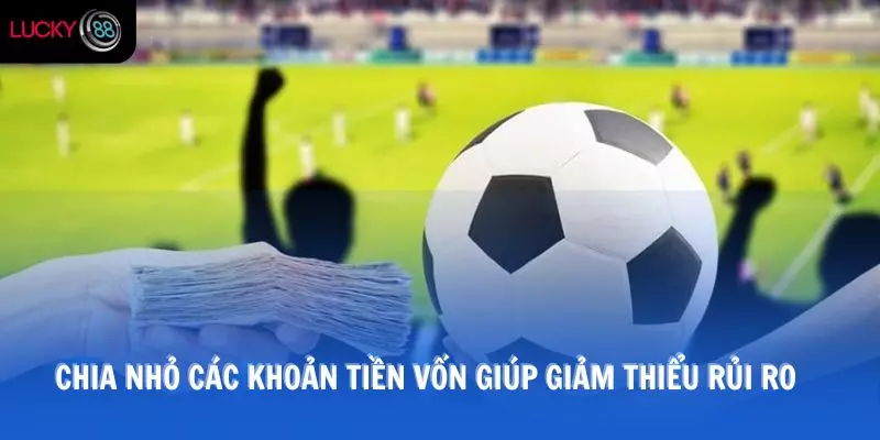 Chia nhỏ các khoản tiền vốn giúp giảm thiểu rủi ro 